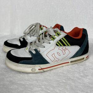 Womens DC Voltron Sneakers Sample Shoes Size 9 Preowned White Blue Slate 2007